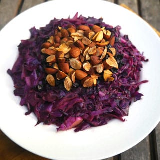 Spiced Red Cabbage Salad by Nourish Everyday