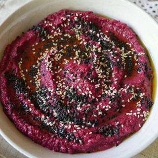Roasted Beetroot and Eggplant Dip Recipe - Nourish Everyday