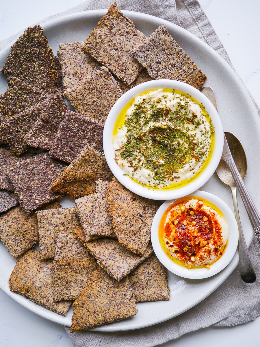 Easy Crunchy Flaxseed Crackers Nourish Every Day