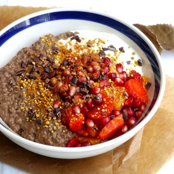 High Protein Cacao Chia Pudding - Nourish Every Day