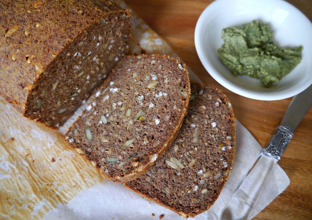 Gluten Free and Vegan Buckwheat Bread | Nourish Every Day