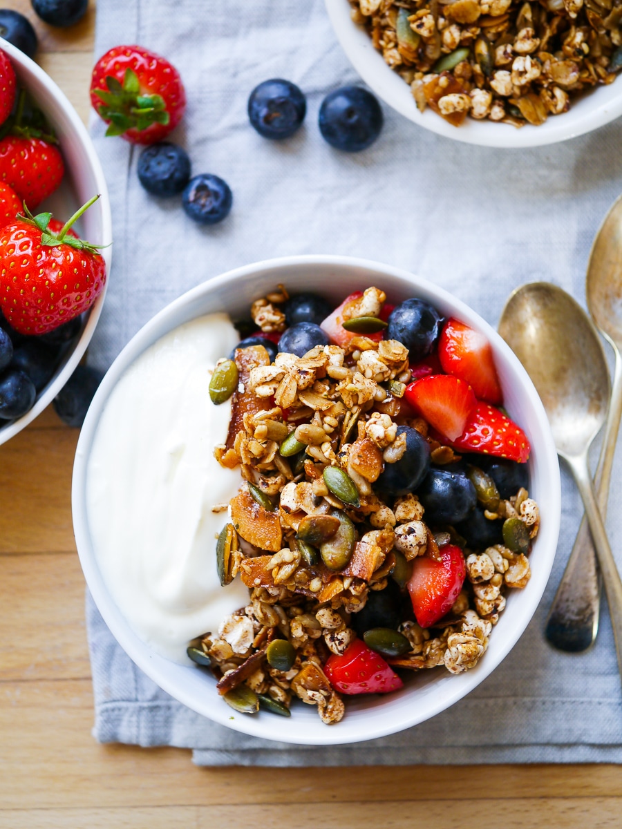 Crispy Puffed Buckwheat Toasted Muesli - Nourish Every Day