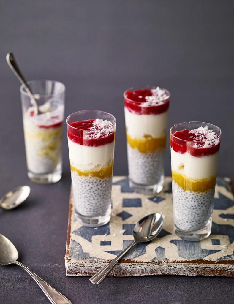 Review of Saffron Soul, a new cookbook by Mira Manek with 90 healthy vegetarian recipes from India. Plus, a bonus recipe for saffron and lime chia pots! Via nourisheveryday.com