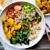 Roasted Turmeric Cauliflower Buddha Bowls (gluten free, dairy free, egg free, vegan friendly) - a healthy recipe by Nourish Everyday