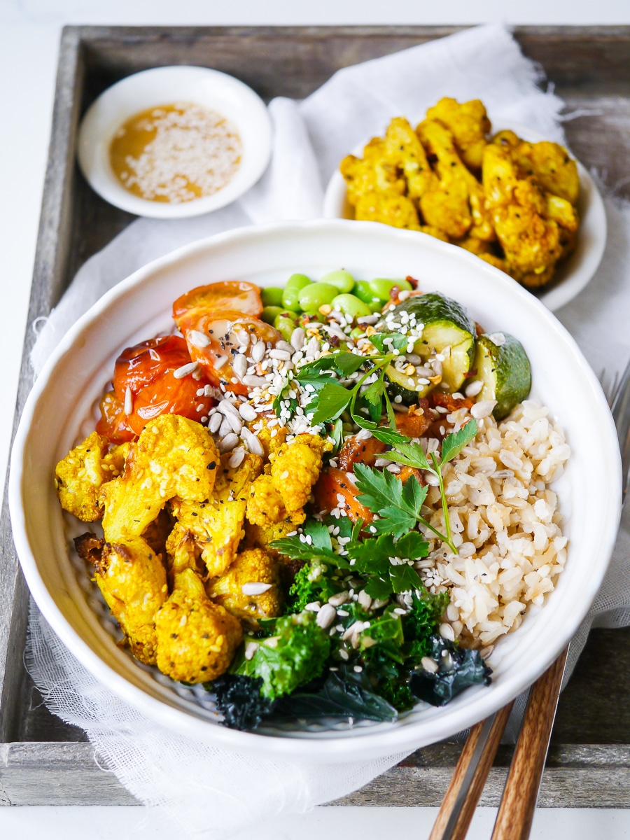 roasted-turmeric-cauliflower-buddha-bowls-nourish-every-day
