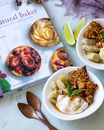 The Natural Baker book review on nourisheveryday.com