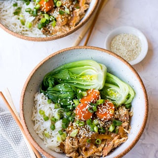 Slow Cooker Soy Braised Chicken recipe by Nourish Every Day
