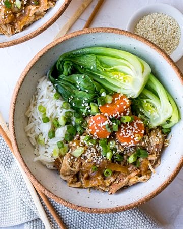 Slow Cooker Soy Braised Chicken recipe by Nourish Every Day