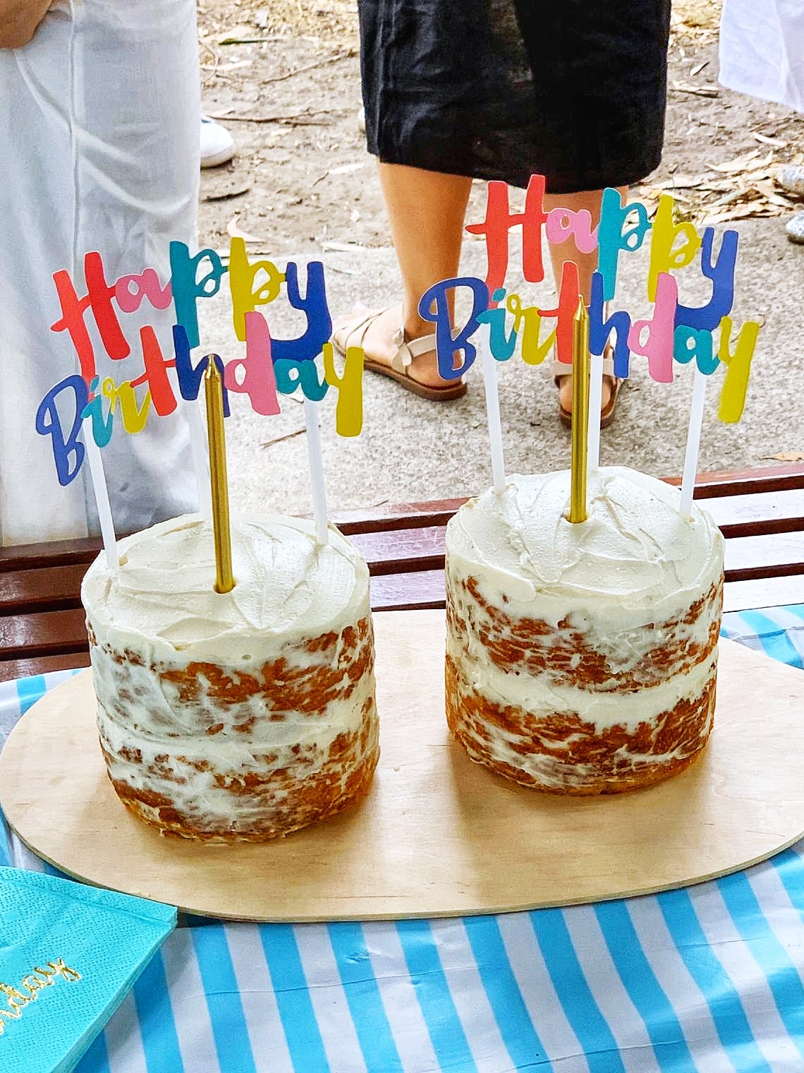 Baby First Birthday Cake by Nourish Every Day Blog
