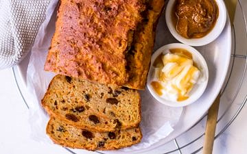 Banana, Carrot and Sultana Loaf Recipe by Nourish Every Day