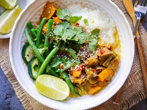 This slow cooker lamb pumpkin curry is bursting with flavour and so easy to prepare. Gluten free, sugar free, dairy free and paleo friendly! Recipe via wordpress-6440-15949-223058.cloudwaysapps.com